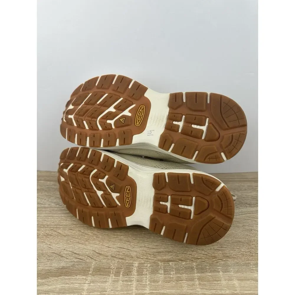 KEEN Utility Sparta 2 Women’s 8.5 Wide Alloy Toe Work Shoes Beige 1027553M